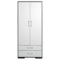 Sophia 2 Door 2 Drawer Robe Mirrored