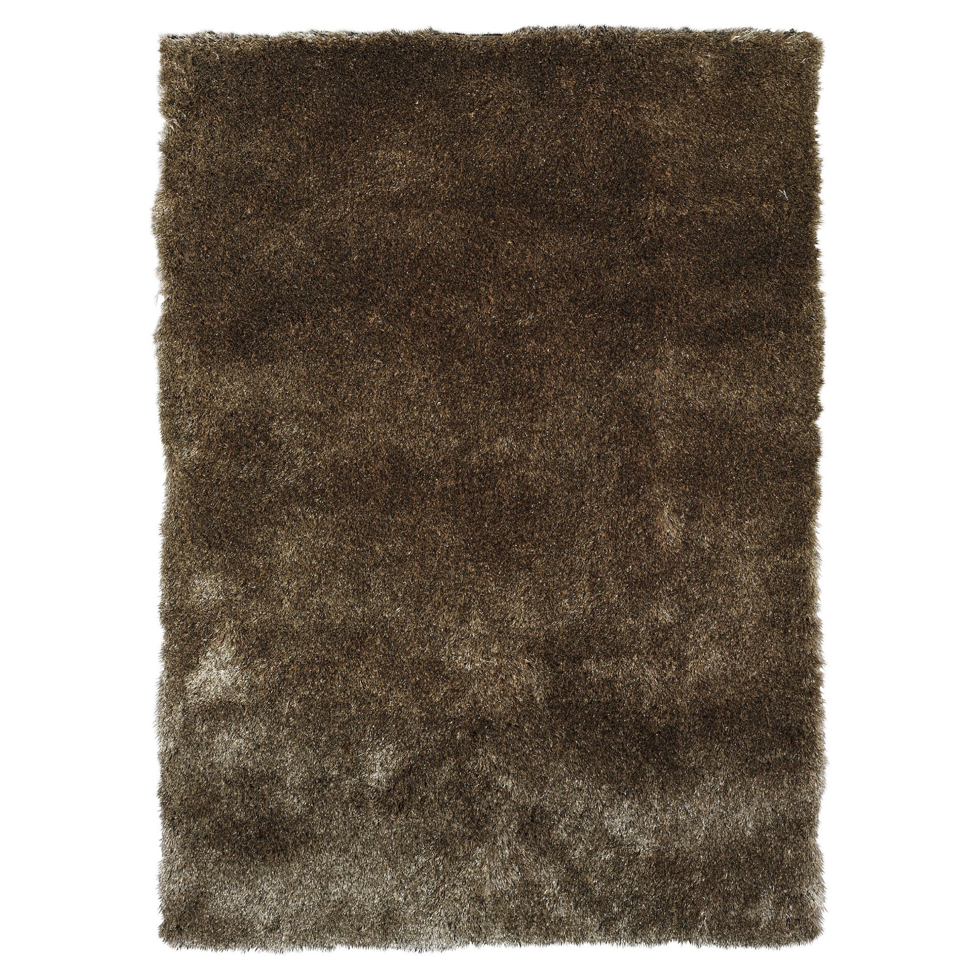 Tesco Luxurious Shaggy Rug, Platinum 150X240cm