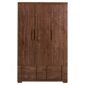 Brandon Triple Wardrobe, Walnut-Effect