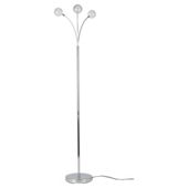 Tesco Lighting Globe Floor Lamp, Chrome