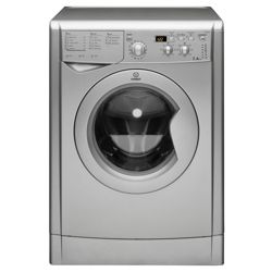 Indesit IWD7145S Washing Machine, 7kg Wash Load, 1400 RPM Spin, A Energy Rating. Silver