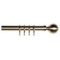 Bay Window Pole Kit Brass