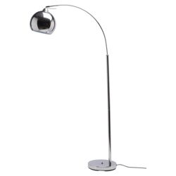 Tesco Lighting Arc Floor Lamp, Chrome