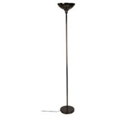 Tesco Lighting Basic Floor Lamp Black Chrome Finish