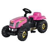 Rolly Pink Pedal Tractor Ride-On