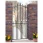 Burbage Manor Ball Tall Single Metal Gate Ma34