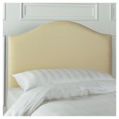 Laredo Single Faux Leather Headboard, Cream