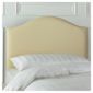 Laredo Single Faux Leather Headboard, Cream