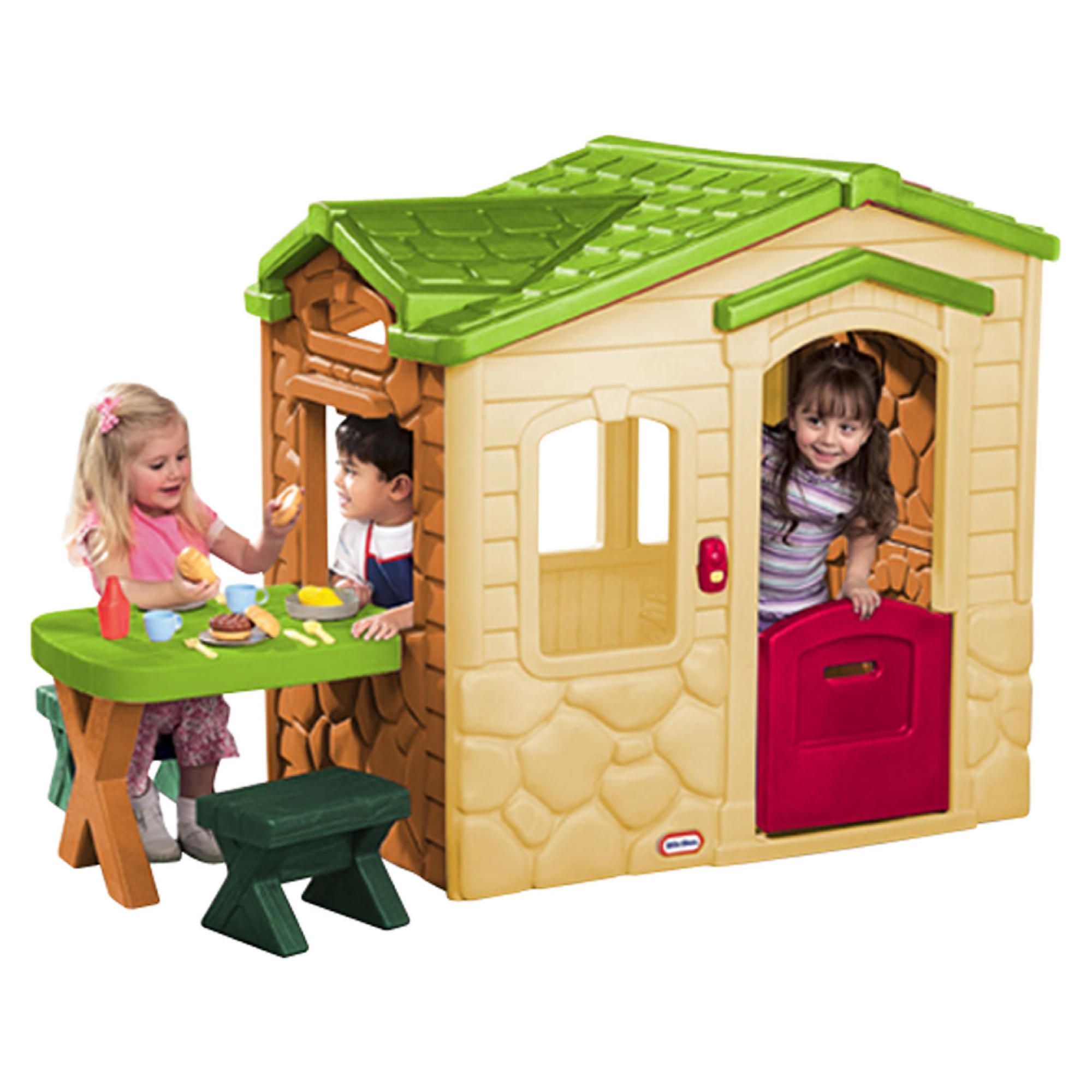 Little Tikes Picnic on the Patio Playhouse Cream