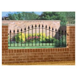 Burbage Saxon Spear Arched Railing Sa04