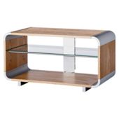 Alphason Aura AUR800  Light Oak Finish TV Stand  - For up to 37" screen TVs