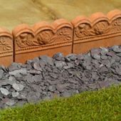 Tudor Rose Edging Terracotta