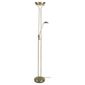 Tesco Lighting Mother And Child Floor Lamp, Antique Brass