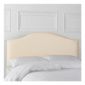 Laredo King Faux Leather Headboard, Cream