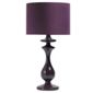 Tesco Lighting Spindle Table Lamp, Purple