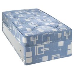 Tesco Tufted Trizone Slidestore Divan Bed, Single