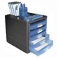 Pierre Henry Horizon Open-Draw Desktop Organiser Blue