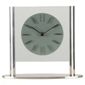 Acctim Eridu Silver Mantel Clock