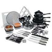 50pc Steel & Non Stick Kitchen Starter Set