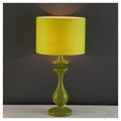 Tesco Spindle Table Lamp, Lime