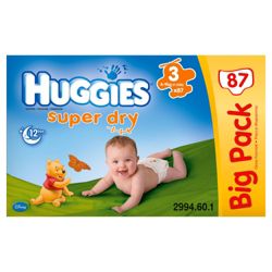 Huggies Super-Dry Value Box 3