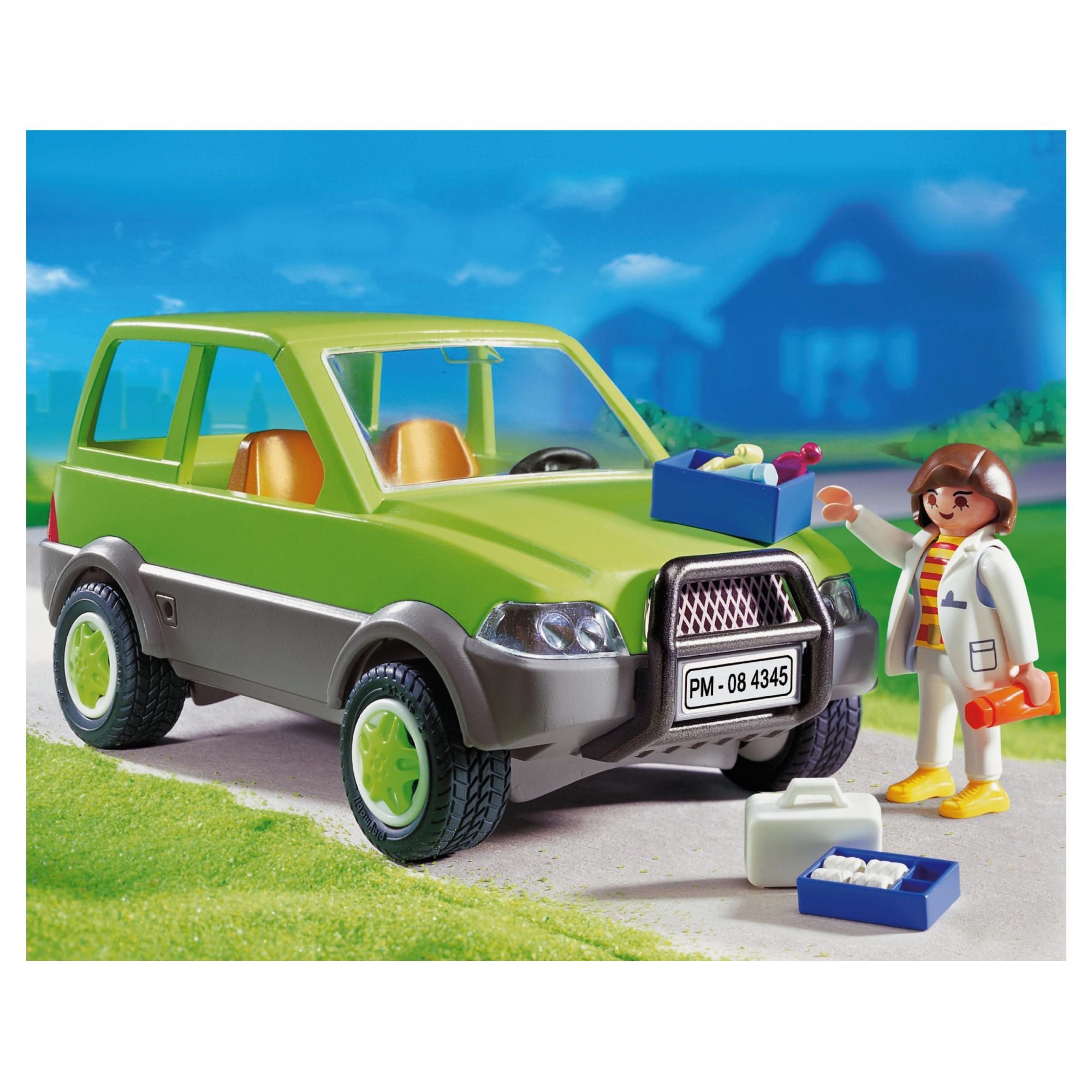 Playmobil Vet With Car