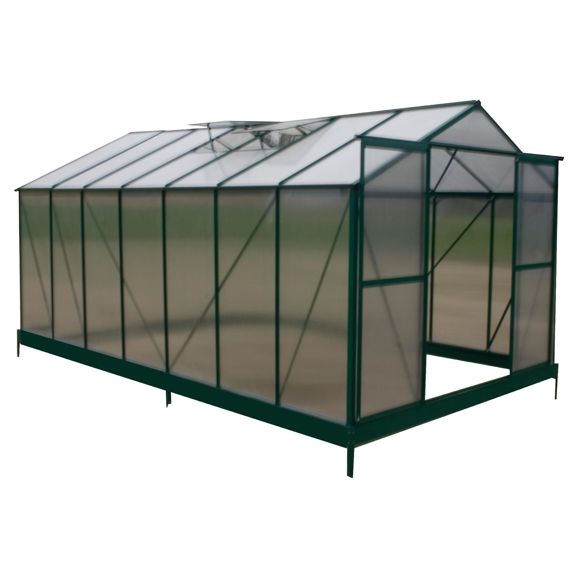 Mercia 14x8 Polycarb Greenhouse at Tescos Direct