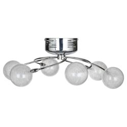 Tesco Lighting Globe Chrome Ceiling Fitting