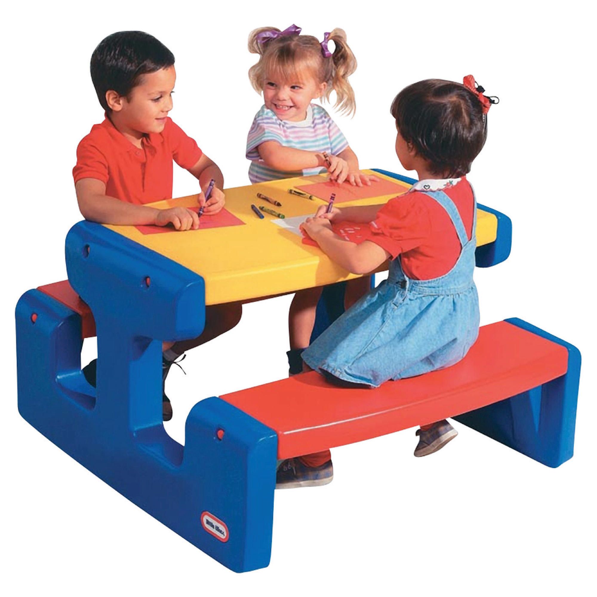 Little Tikes Large Primary Picnic Table 