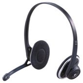 Logitech H330 Stereo USB Overhead PC Headset & Microphone