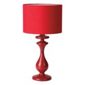 Tesco Lighting Spindle Table Lamp, Red