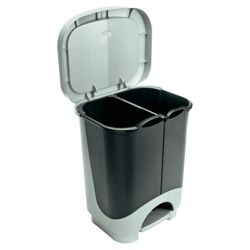 24L duo recycling bin
