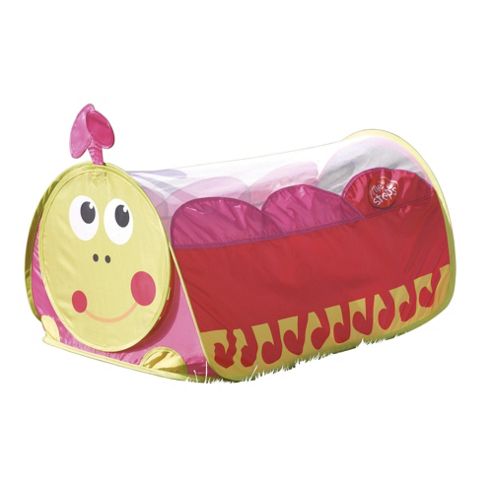 Image of Tesco Caterpillar Crawl Through Pop-up Play Tunnel