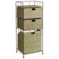Seagrass Laundry Basket With 2 Drawers