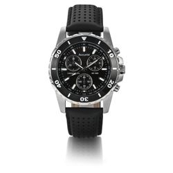 Accurist Chronograph Leather Strap Watch