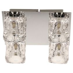 Tesco Lighting Ice Cube Flush Ceiling Fitting