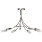 Tesco Lighting Cara 8 Light Ceiling Fitting Satin Nickle