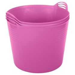 42L Flexi Tub 3 Pack, Pink