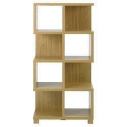 Camden Tall Bookcase, Oak-effect