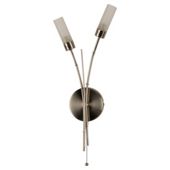 Tesco Cara 2 Light Wall Fitting