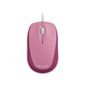 Microsoft 500 Compact USB Optical Mouse - Strawberry Sorbet (Pink)