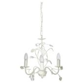 Tesco Lighting Ashley 3 Light Floral Ceiling Fitting