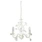 Tesco Lighting Ashley 3 Light Floral Ceiling Fitting