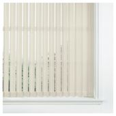 Vertical Blind Cream W122Xdrop137Cm