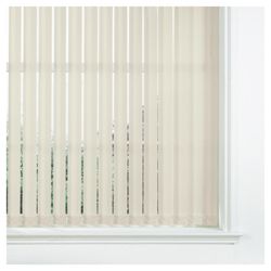 Vertical Blind Cream W122Xdrop137Cm