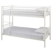 Mika Shorty Bunk Bed Frame, Vanilla