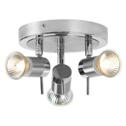 Tesco Lighting 3 Light Bathroom Ceiling Light