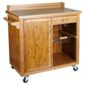 Bamboo Cabinet Kitchen Trolley