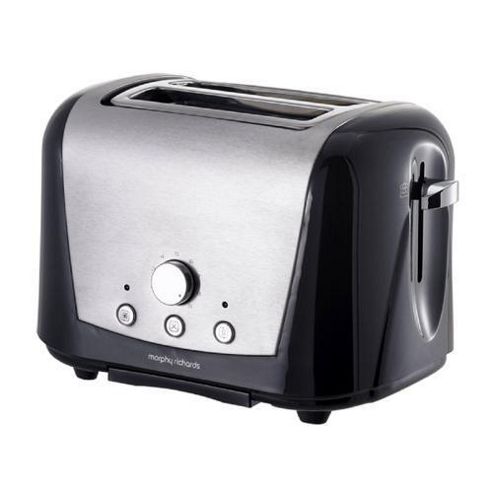 Image of Morphy Richards 44262 Accents Country 2 Slice Toaster - Black