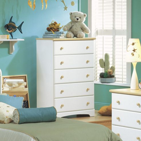 Image of South Shore Newbury 5 Drawer Summertime Chest